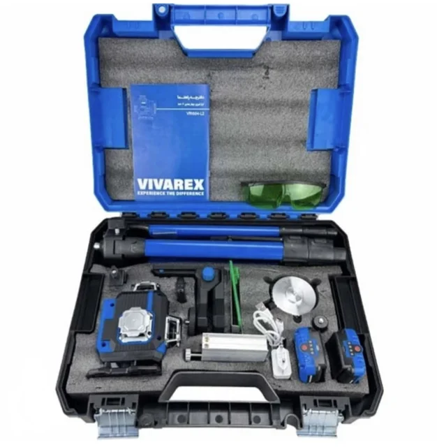 تراز لیزری ۱۶ خط نور سبز VR1604-L2 4D 360 درجه
